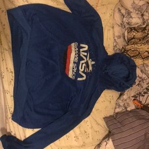 Blue NASA hoodie size XL
